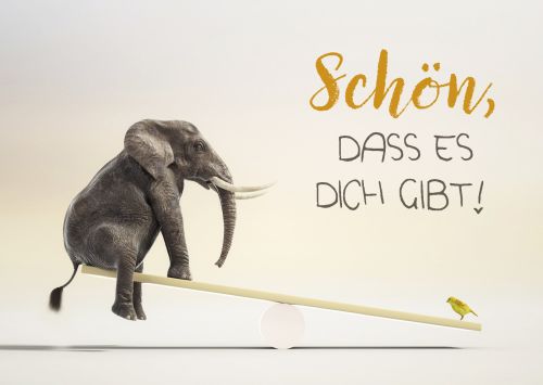 Alster-Karte Nr. 150: Sch�n, dass es dich gibt