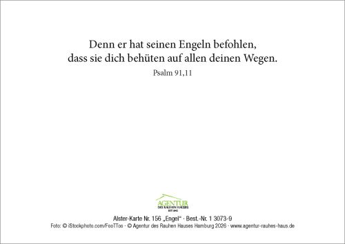 Alster-Karte Nr. 156: Engel Psalm 91,11