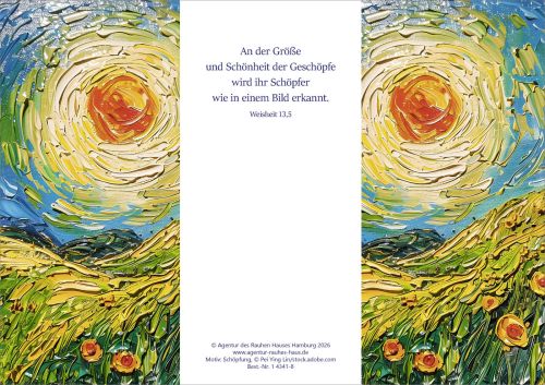 PC-Karte Kunst Motiv: Sch�pfung (10 St.)