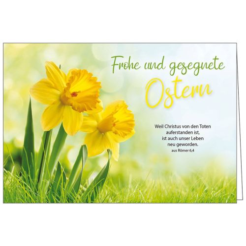 Frohe und gesegnete Ostern