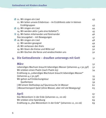 Gottesdienst mit Kindern drau�en