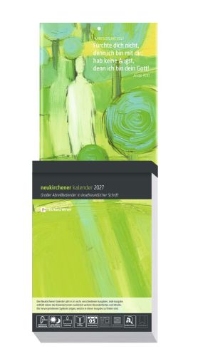 Neukirchener Kalender 2027 - Gro�er Abrei�kalender in lesefreundlicher Schrift