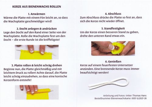 JL 2027 - Bahlinger Bienenwachskerze