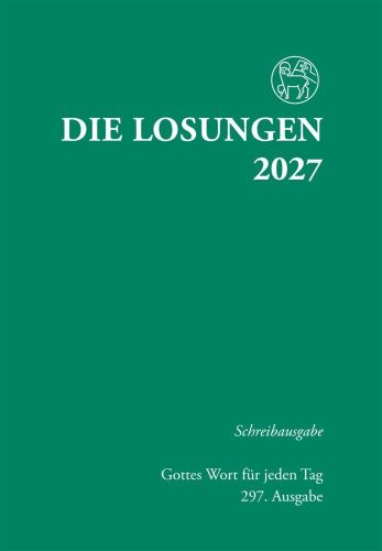 Die Losungen 2027 Schreibausgabe Deutschland 2027
