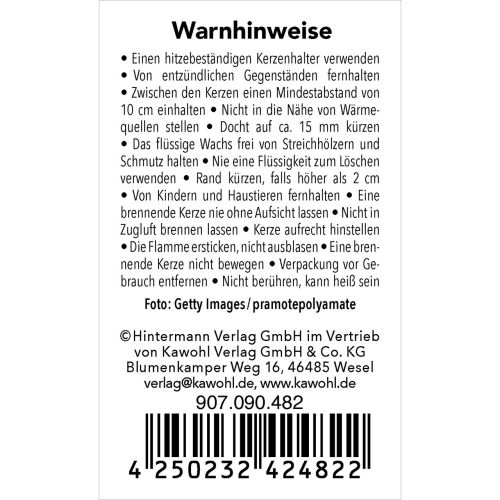Foto-Kerze Small mit der Jahreslosung 2027