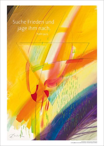 Jahreslosung 2019 - Kunstdruck A3