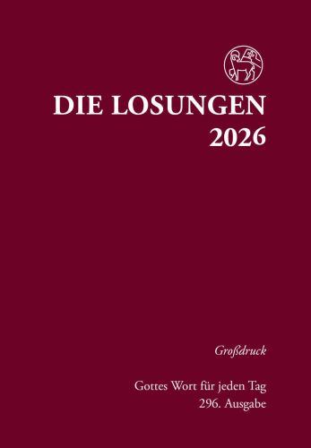 Die Losungen 2026, Grossdruck Hardcover