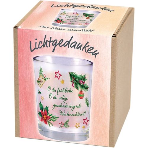 Teelichthalter: O du frhliche