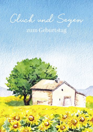 Glck und Segen zum Geburtstag (10 St.)
