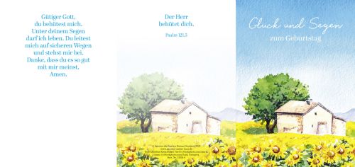 Glck und Segen zum Geburtstag (10 St.)