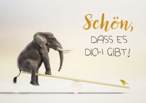 Alster-Karte Nr. 150: Sch�n, dass es dich gibt