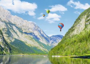 Alster-Karte Nr. 152: Gebirge mit Texteindruck