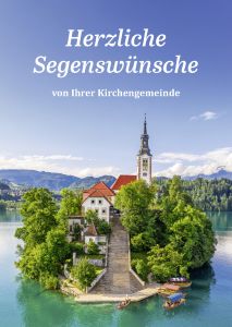 Faltkarte Herzliche Segensw�nsche von Ihrer Kirchengemeinde (10 St.)