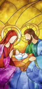 PC-Karte Krippe (10 St.)