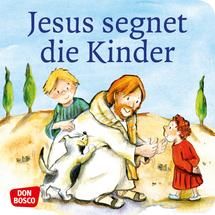 Jesus segnet die Kinder Mini-Bilderbuch