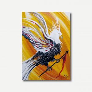 10 x Ammiel Karte, Flieg‘ wie ein Adler