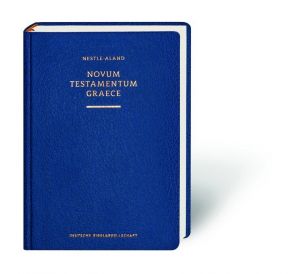 Novum Testamentum Graece, 28., revidierte Auflage - Standardausgabe, blau