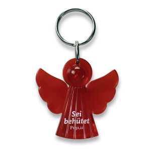 Schlüsselanhänger - Engel, Rot