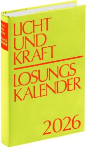 Licht und Kraft/Losungskalender 2026 Reiseausgabe in Monatsheften