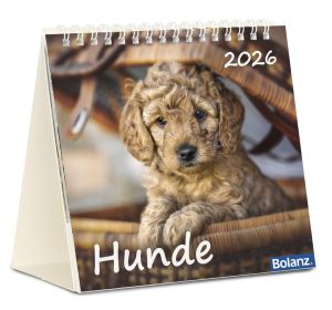 Hunde 2026 - Tischkalender